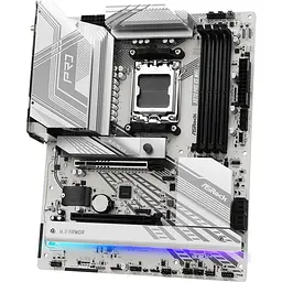 Материнська плата ASRock X870 PRO RS WIFI (AM5/X870, 4xDDR5, 2xPCIex16, HDMI/USB4, 4xSATA, 3xM.2, 2.5GLan, ATX) - мініатюра 3