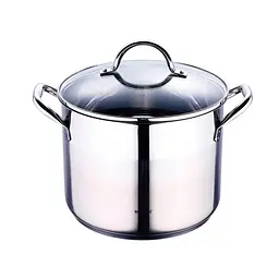 Каструля висока з кришкою Bergner Gourmet 8.2 л (BG-6504)