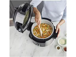 Мультиварка-скороварка Ninja Foodi 6L SmartLid Multi Cooker OL550EU - мініатюра 6