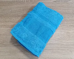 Турецький бамбуковий махровий рушник Zeron 50х90 Bamboo Turquoise - мініатюра 1