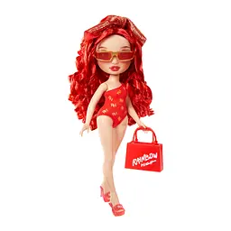 Лялька дитяча Рубі Rainbow High 507277 серії "Swim & Style" з аксесуарами - мініатюра 3