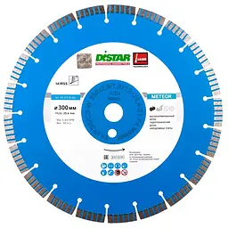 Алмазний диск по армобетону Distar Meteor 1A1RSS 300х2.8х25.4 мм