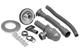 Кухонна мийка Brinex 5745 0,8 мм, врізна BRIN5745SAT08 - мініатюра 6