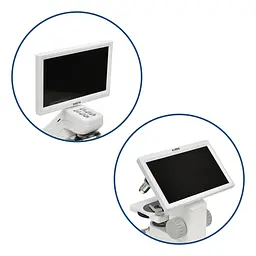 Цифровий мікроскоп SIGETA NEXOR 80x-800x 2 MP 7" LCD Wi-Fi з кейсом та набором для дослідів (65205) - мініатюра 9
