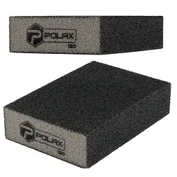 Губка шліфувальна P180 Polax пряма 110х70х25 мм (54-192) - мініатюра 3