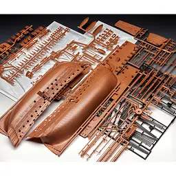 Збірна модель Revell Корабель Victory Трафальгарська битва рівень 4, масштаб 1:225, 269 деталей (RVL-05767) - мініатюра 9