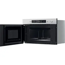 Мікрохвильова піч вбудована Whirlpool 22л 750Вт гриль дисплей нерж - мініатюра 3