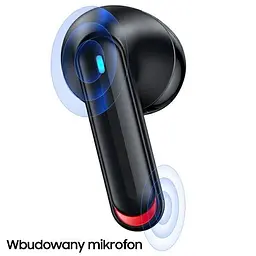 Навушники Bluetooth Usams TWS NX10 | BT5.2, 35/320mAh, 5h | black - мініатюра 3