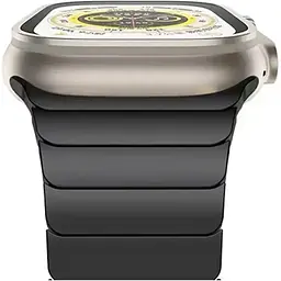 Ремінець DK Stainless Steel для Apple Watch 49/46/45/44/42mm Black [117289] - мініатюра 4