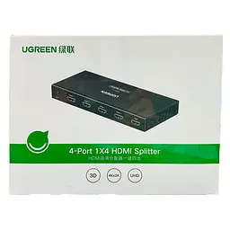 Сплітер UGREEN HDMI Splitter 1 In 4 Out EU (UGR-40202EU) - мініатюра 2