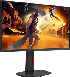 Монiтор 24.5" AOC Q25G4SR Black/Red - мініатюра 3