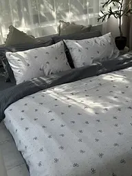 Постільна білизна євро Dushka Home Муслін 41051 200х220 см - мініатюра 4