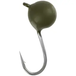 Мормишка вольфрамова Viking Fishing Round 0.19g 2.5mm Olive (5шт)
