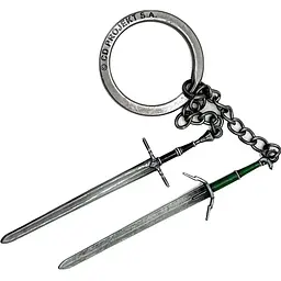 Брелок The Witcher 3 Geralt Two Swords