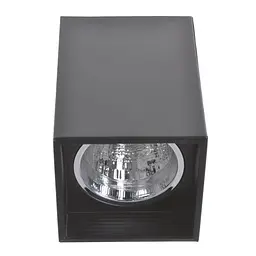 Підсвічування тубус Brille накладне AL-71/1 GU10 SBK IP20 MR16 26-435 - мініатюра 3