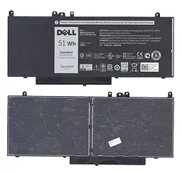 Акумулятор для ноутбука Dell G5M10 7.4V Black 6460 mAh