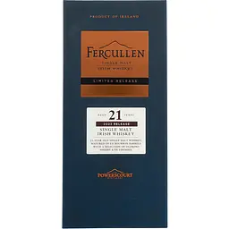 Віскі Fercullen 21 yo Single Malt Irish Whiskey 46% 0.7 л - мініатюра 8