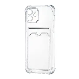 Чохол Clear Pocket Case Protected Camera iPhone 12 Прозорий