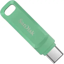 Флеш накопичувач USB 512Gb SanDisk Ultra Go, Absinthe Green, Type-C / USB 3.2 Gen 1, до 400 МБ/с (SDDDC3-512G-G46AG) - мініатюра 3