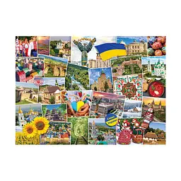 Пазл Eurographics Слава Украине, 1000 элементов (6000-5753) - миниатюра 2