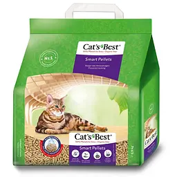 Наповнювач для котячого туалету Cat's Best Smart Pellets дерев'яний 5 л/2.5 кг (арт.JRS320213)