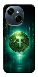 TPU чехол Demsky Usdt для TECNO Spark Go 1