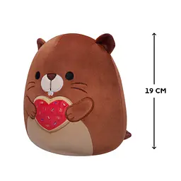 М'яка іграшка Squishmallows Бобер Чіп 19 см (SQVA00856) - мініатюра 4