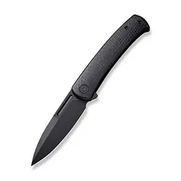 Ніж складаний туристичний Civivi Caetus Flipper, (8.8 см) Damascus/карбоновий Fiber