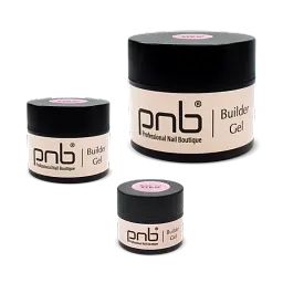 Моделюючий гель PNB Builder Gel Ice Rose 5 мл - мініатюра 6