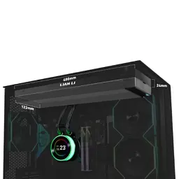 Система рідинного охолодження Lian Li HydroShift II LCD-C 360TL, Black (G89.GHS2LCD36TB.00) - мініатюра 6