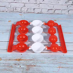 Форма для приготування фрикадельок із начинкою Stuffed Ball Maker, Kitchen Master Червоний 85830 - мініатюра 10