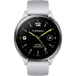 Смарт-годинник Xiaomi Watch 2 Sliver Case With Gray Strap (BHR8034GL) [106033] - мініатюра 2