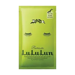 Маска для обличчя Lululun Face Mask Shodoshima Olive Живильна З екстрактом оливкового листя 1 шт (4582305065275)
