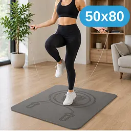 Килимок для стрибків на скакалці Solve темно-сірий 50 x 80 см (KT9000281) - мініатюра 2