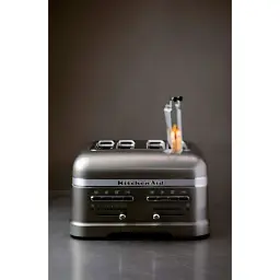 Тостер KitchenAid Artisan на 4 тости срібний медальйон (5KMT4205EMS) - мініатюра 7