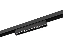 Магнітний трековий поворотний світильник KW-293/12W NW DC48V BK Brille 48-181