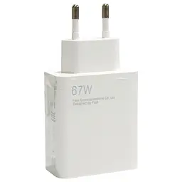 Зарядний пристрій для телефону AR-9169, білий, 67W Power Adapter Suite, з USB