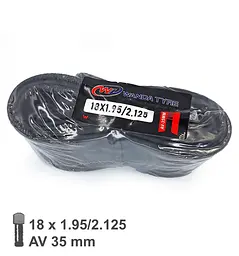 Камера велосипедна Wanda 18x1.95/2.125 AV 35 мм (G0000667) - мініатюра 2