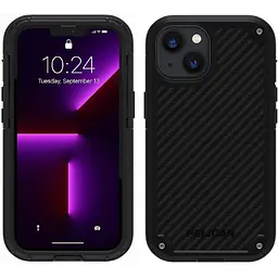 Протиударний чохол з кліпсою Pelican Shield Kevlar для iPhone 13 / iPhone 14 Black аналог OtterBox Defender - мініатюра 5