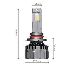 Комплект світлодіодних ламп Infolight M1 9005 55W - мініатюра 3