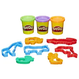 Набір пластиліну Hasbro Play-Doh, Відерце, Тварини (23413) - мініатюра 2