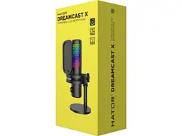 Мікрофон для ПК/ для стрімінгу, подкастів Hator Dreamcast X RGB (ESS10) black - мініатюра 10