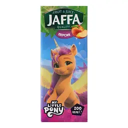 Персиковий сік Jaffa Поні-Трансформери TBA slim 0.2 л - мініатюра 2