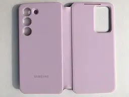 Оригінальний чохол-книжка для Samsung Galaxy S23 (6.1") S-View Clear View Cover Smart EF-ZS911CVEGRU Lilac - мініатюра 5