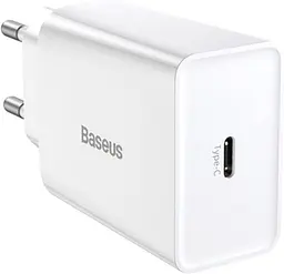 МЗП Baseus Speed Mini Quick Charger 1C 20W EU White