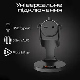 Мікрофон Meetion MC20 Black (MT-MC20-A) - мініатюра 8