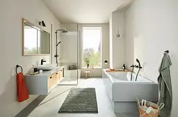 Термостат для ванни Grohe Grohtherm 800 1022032430 Чорний матовий - мініатюра 5