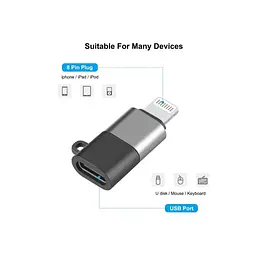 Перехідник USB-C F to Lightning M charger-audio XoKo (AC-029) - мініатюра 5