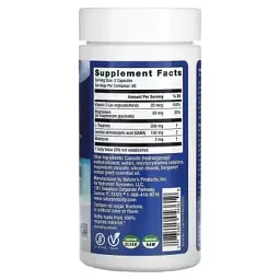 Мінерали Natural Vitality Спокійний сон з ефірною олією бергамота, CALM, Sleep Capsules wi (PTG-04361) - мініатюра 2