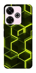 Чохол Demsky Neon hexagon для Xiaomi Redmi 13 4G / Poco M6 4G